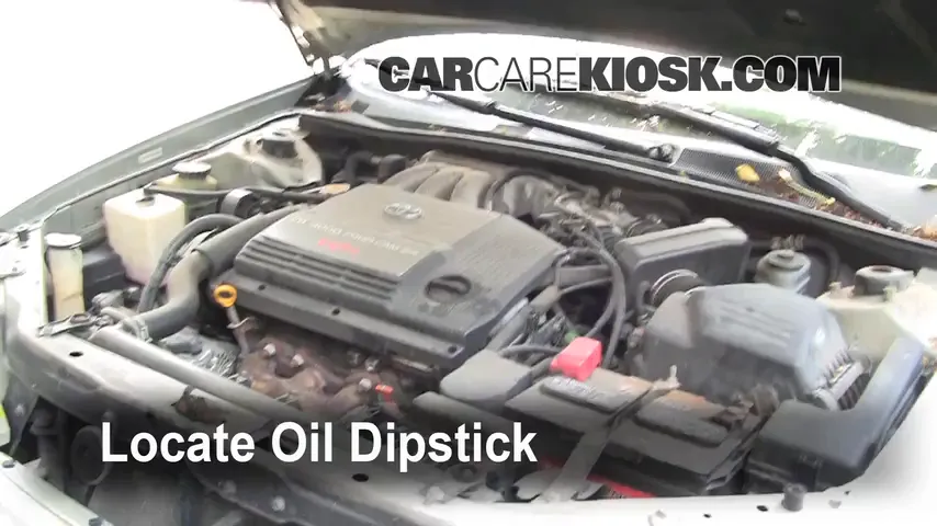 2000 Toyota Avalon XLS 3.0L V6 Oil Check Oil Level